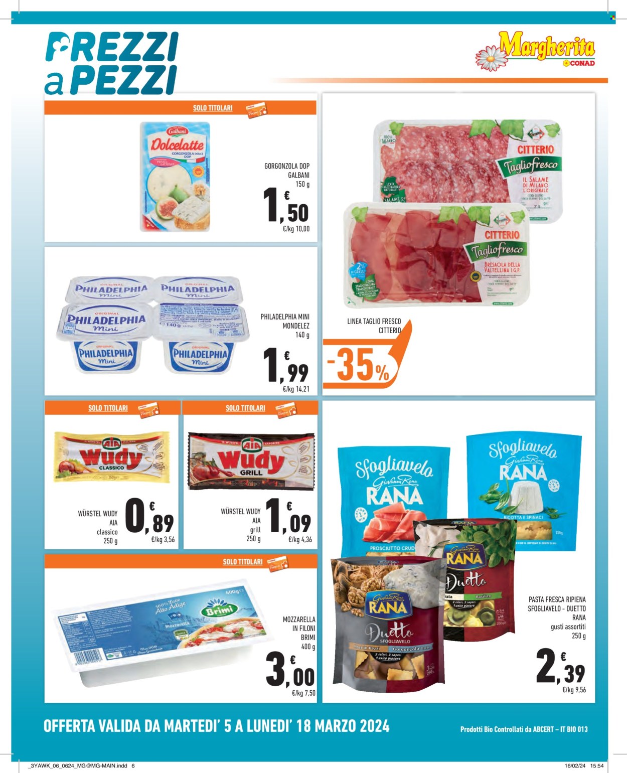 Volantino Margherita Conad - 5/3/2024 - 18/3/2024. Pagina 6