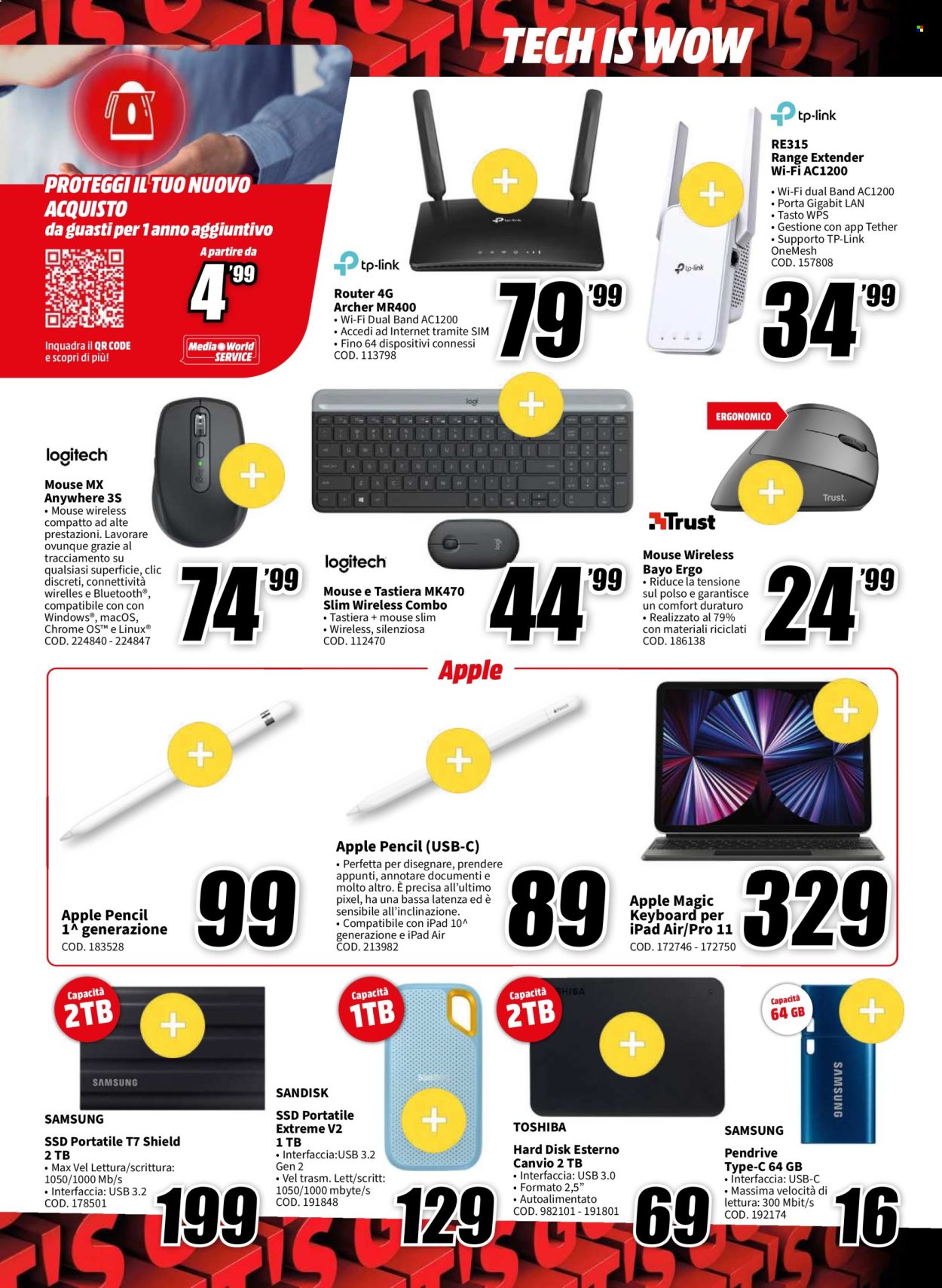 Volantino MediaWorld - 4/3/2024 - 13/3/2024. Pagina 14
