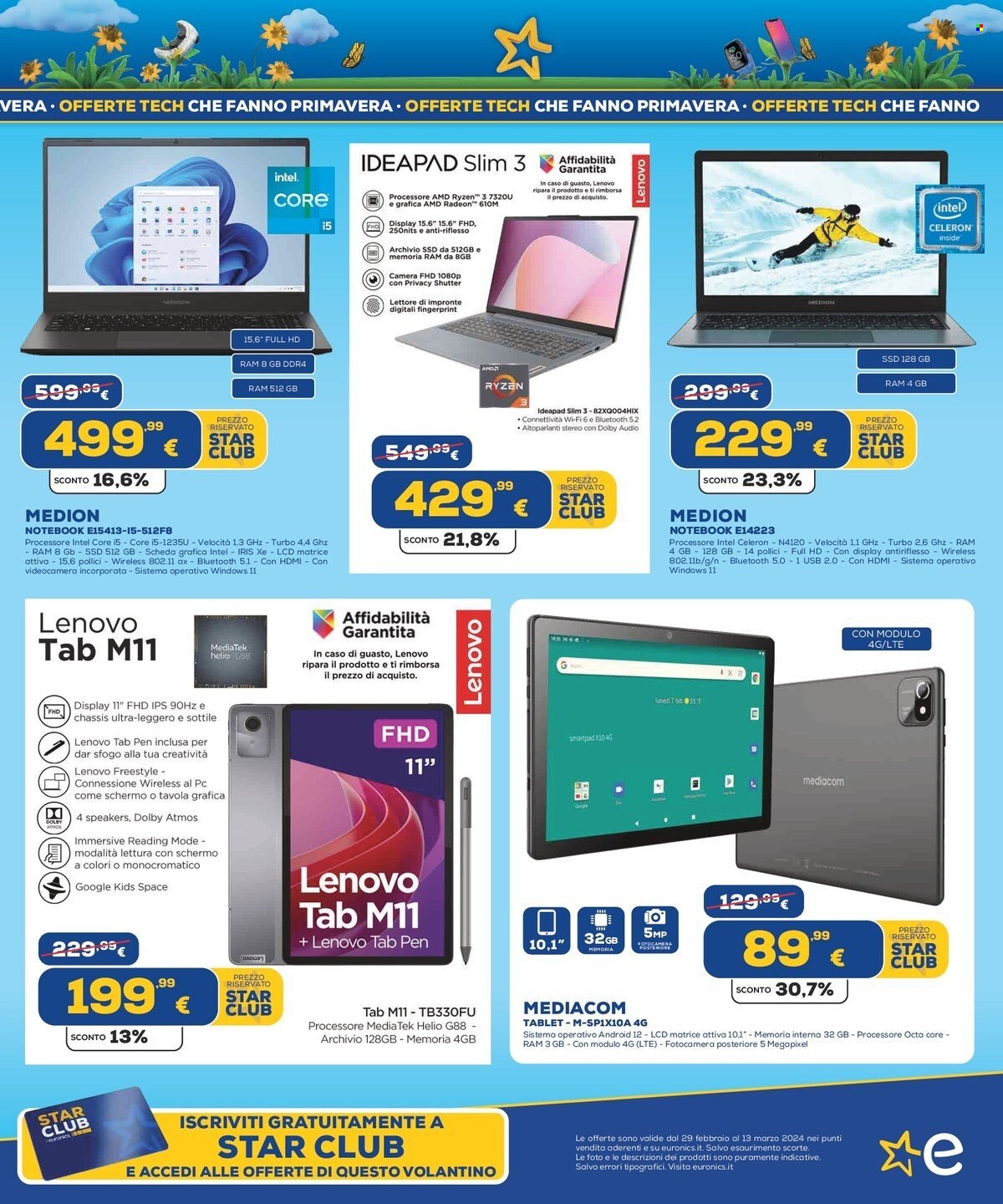 Volantino Euronics - 29/2/2024 - 13/3/2024. Pagina 11