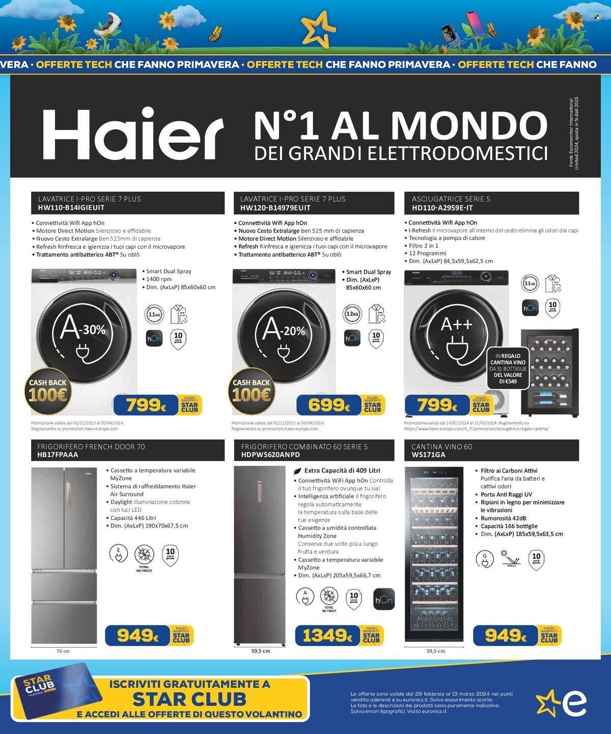 Volantino Euronics - 29/2/2024 - 13/3/2024. Pagina 27