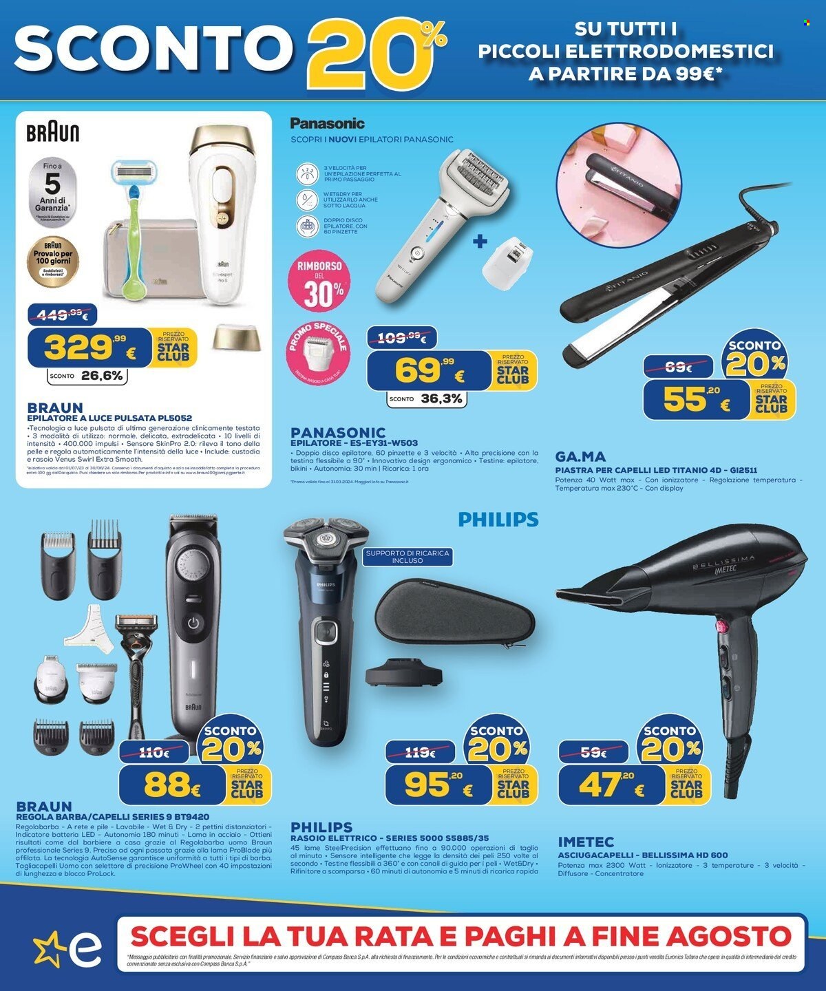 Volantino Euronics - 29/2/2024 - 13/3/2024. Pagina 34