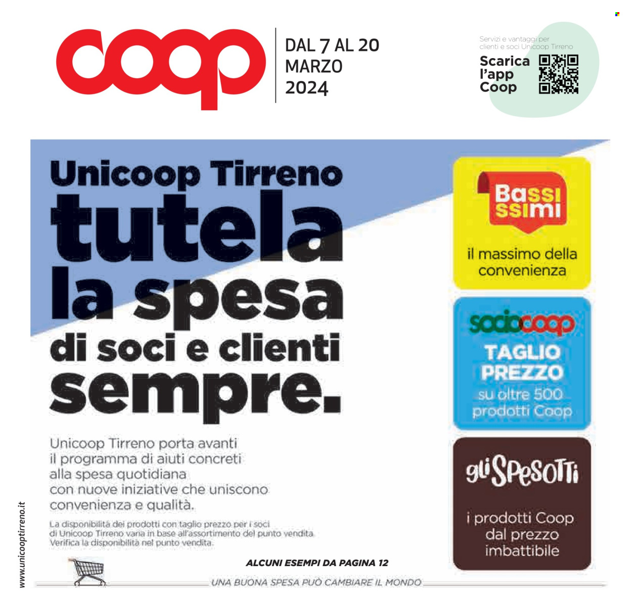 Leták Coop - 7.3.2024 - 20.3.2024. Strana 1