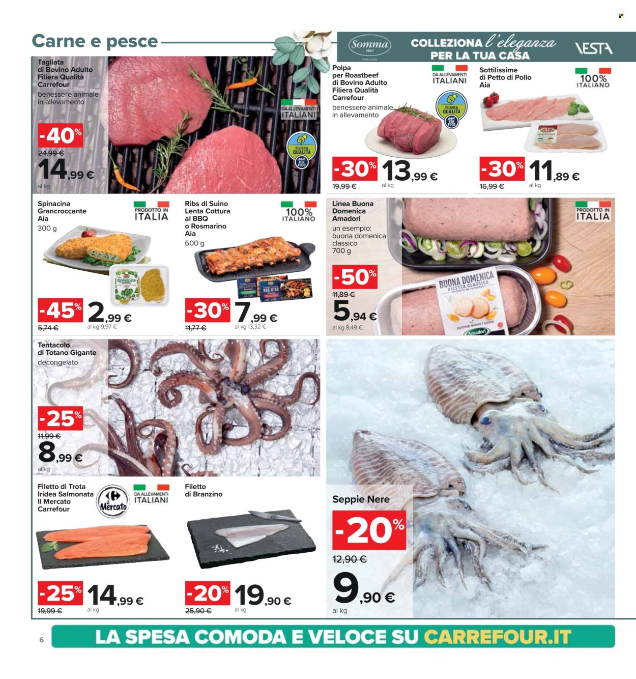 Volantino Carrefour - 7/3/2024 - 18/3/2024. Pagina 6