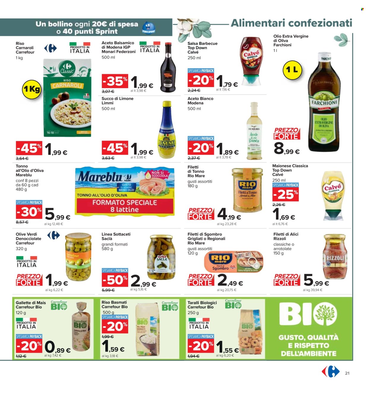Volantino Carrefour - 7/3/2024 - 18/3/2024. Pagina 21