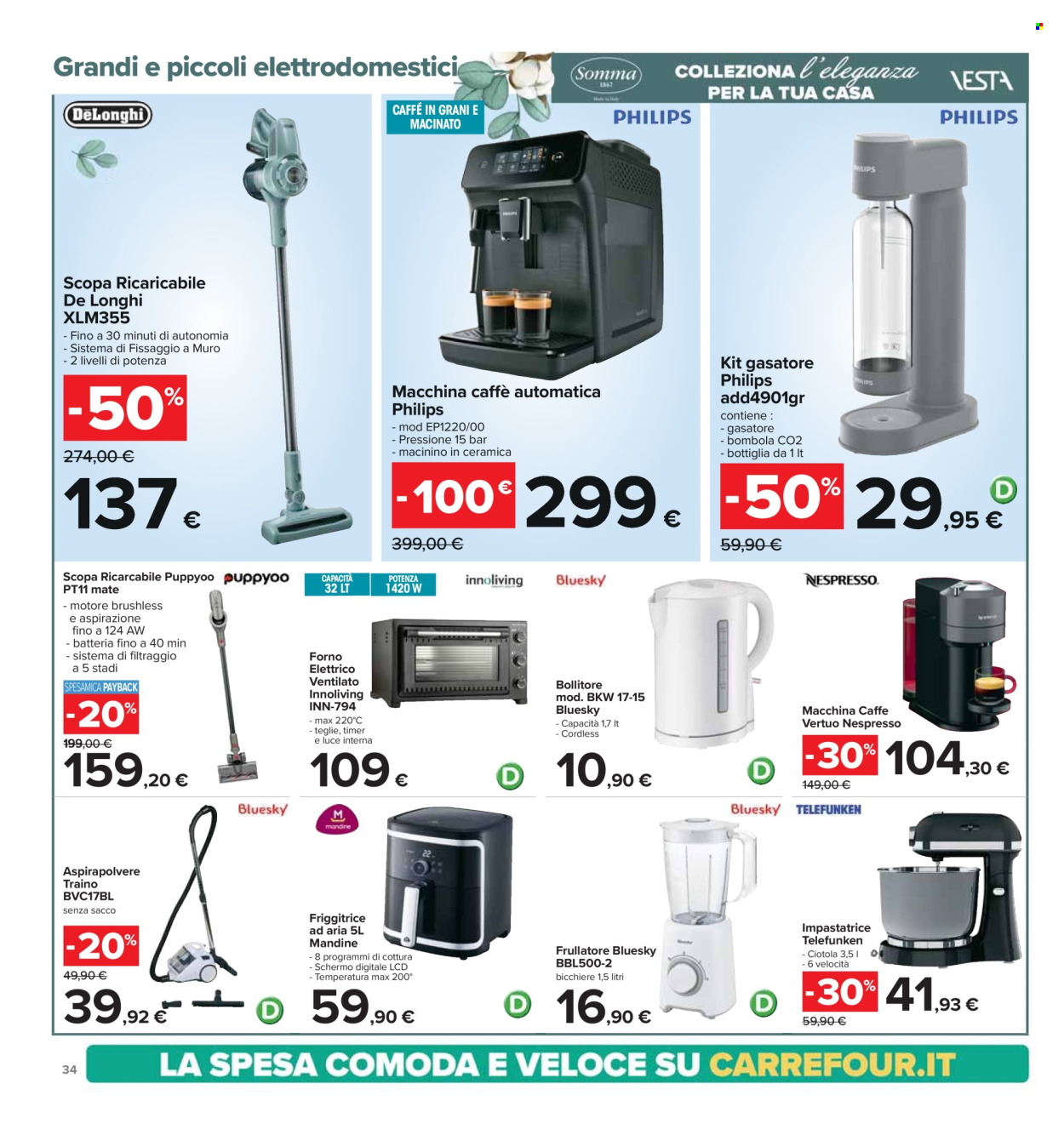 Volantino Carrefour - 7/3/2024 - 18/3/2024. Pagina 34