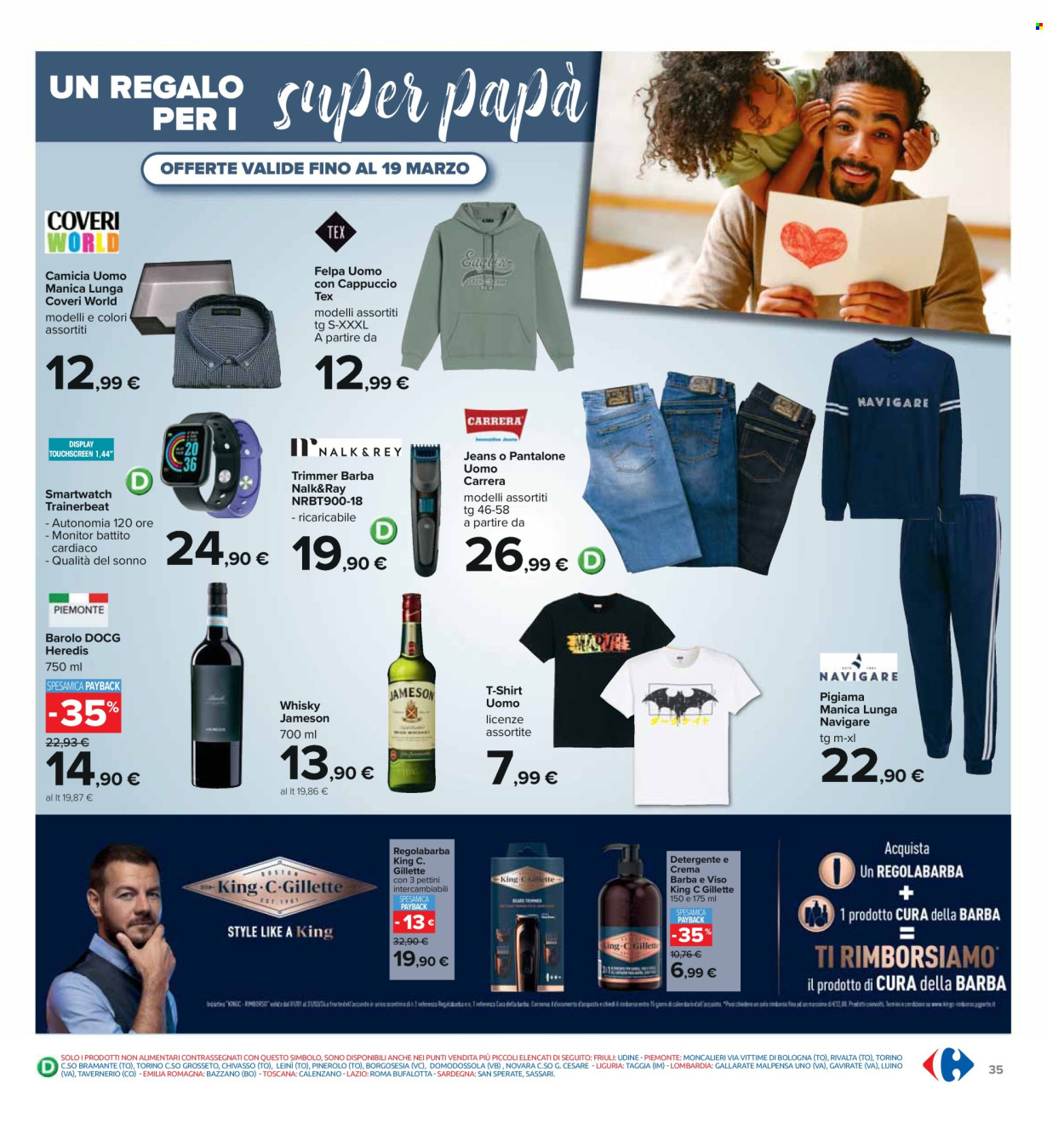 Volantino Carrefour - 7/3/2024 - 18/3/2024. Pagina 35
