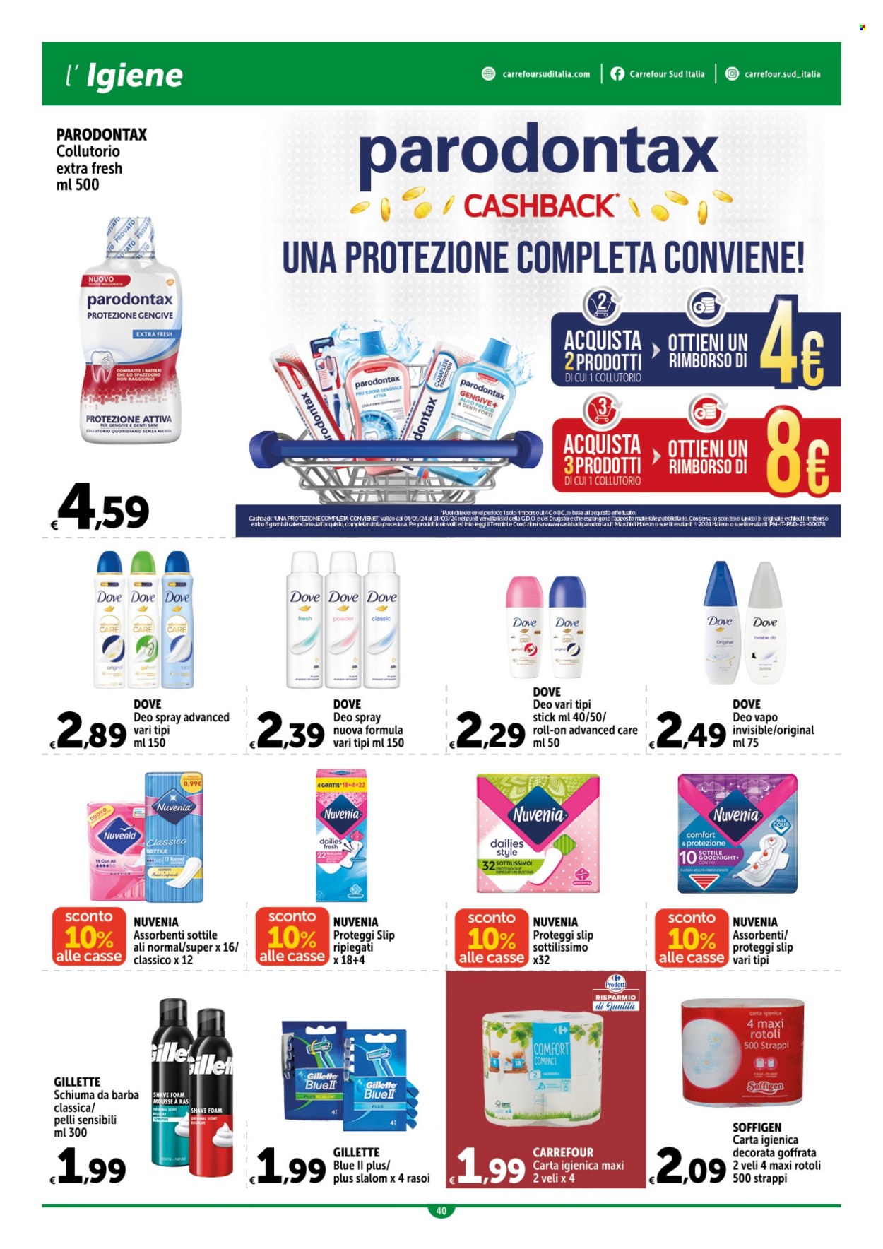 Volantino Carrefour - 7/3/2024 - 16/3/2024. Pagina 40