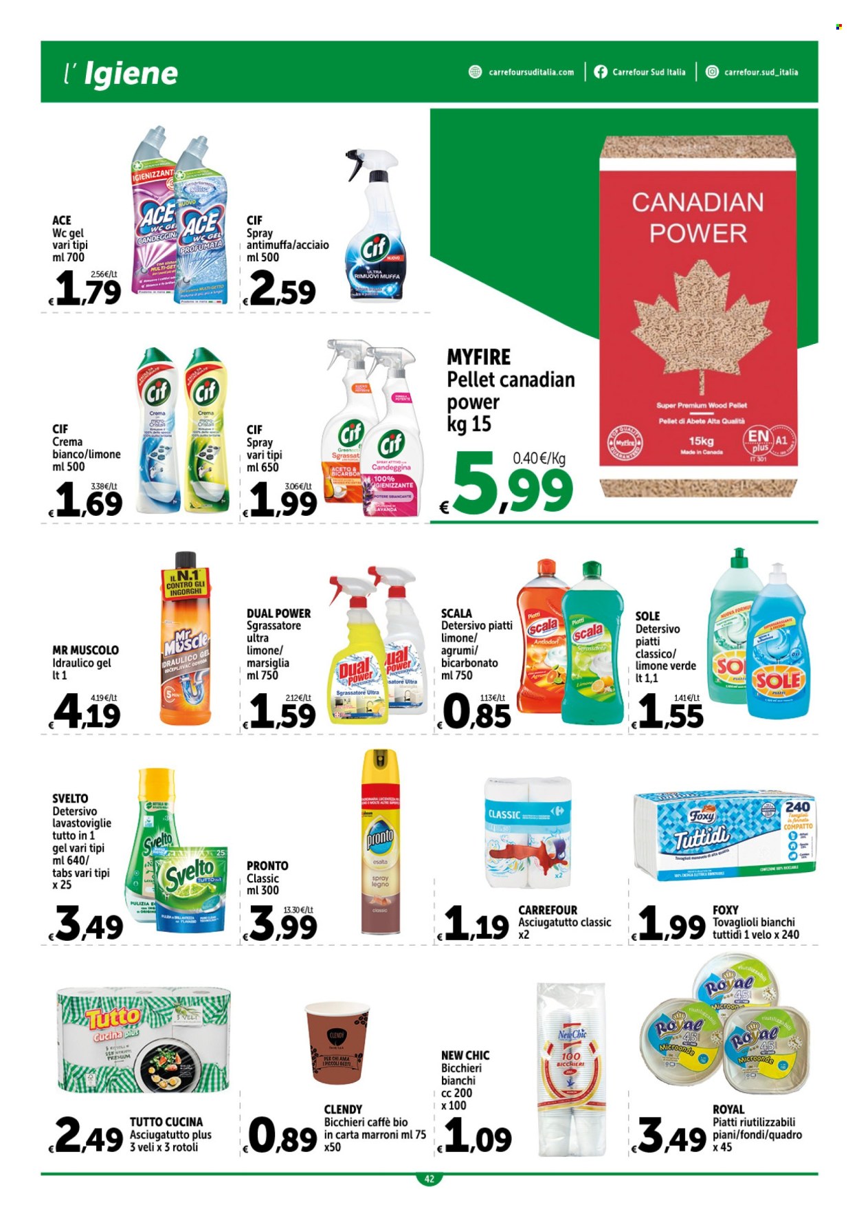 Volantino Carrefour - 7/3/2024 - 16/3/2024. Pagina 42