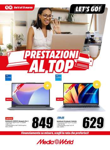 Volantino MediaWorld - 6/3/2024 - 13/3/2024.