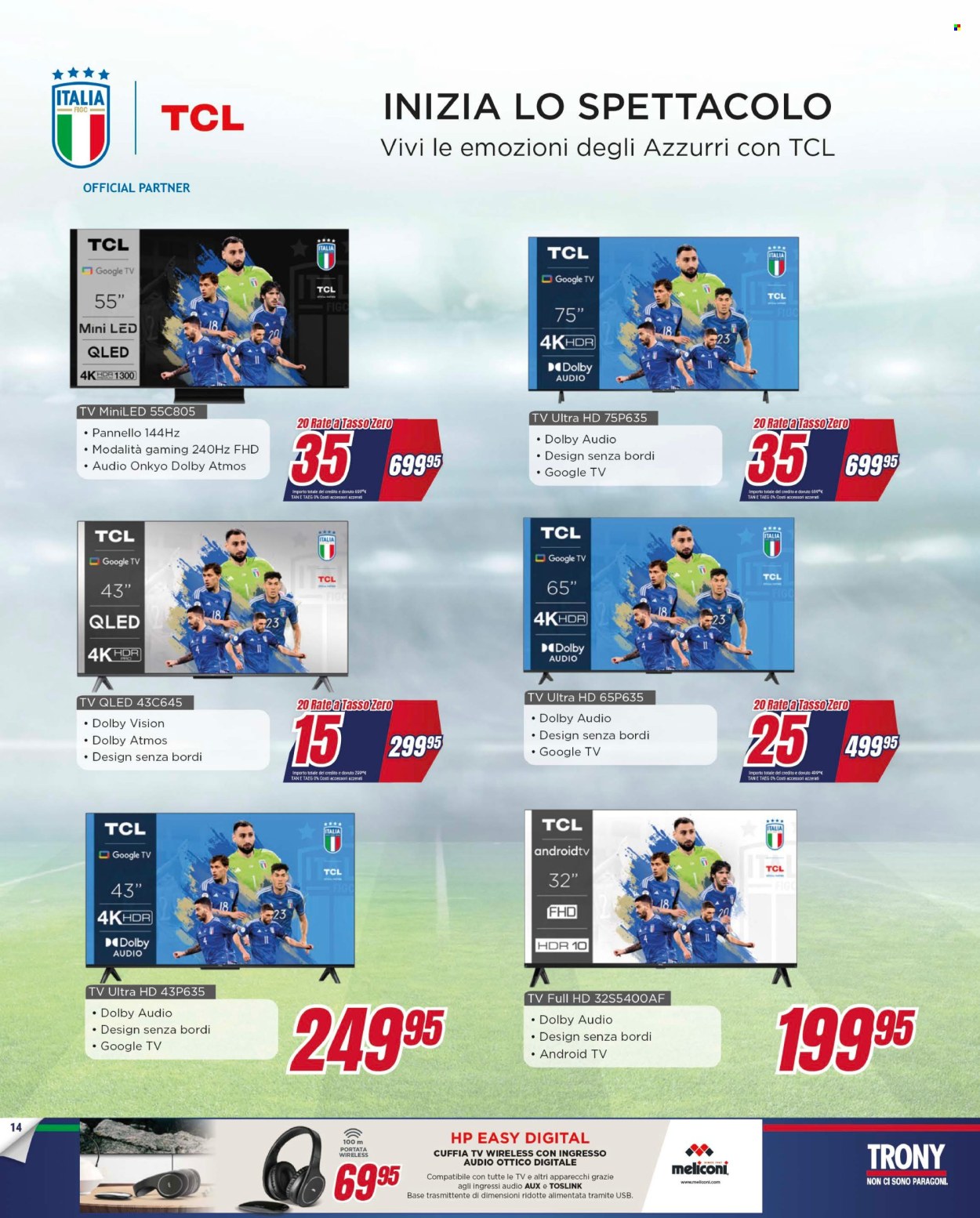 Volantino Trony - 4/3/2024 - 20/3/2024. Pagina 14