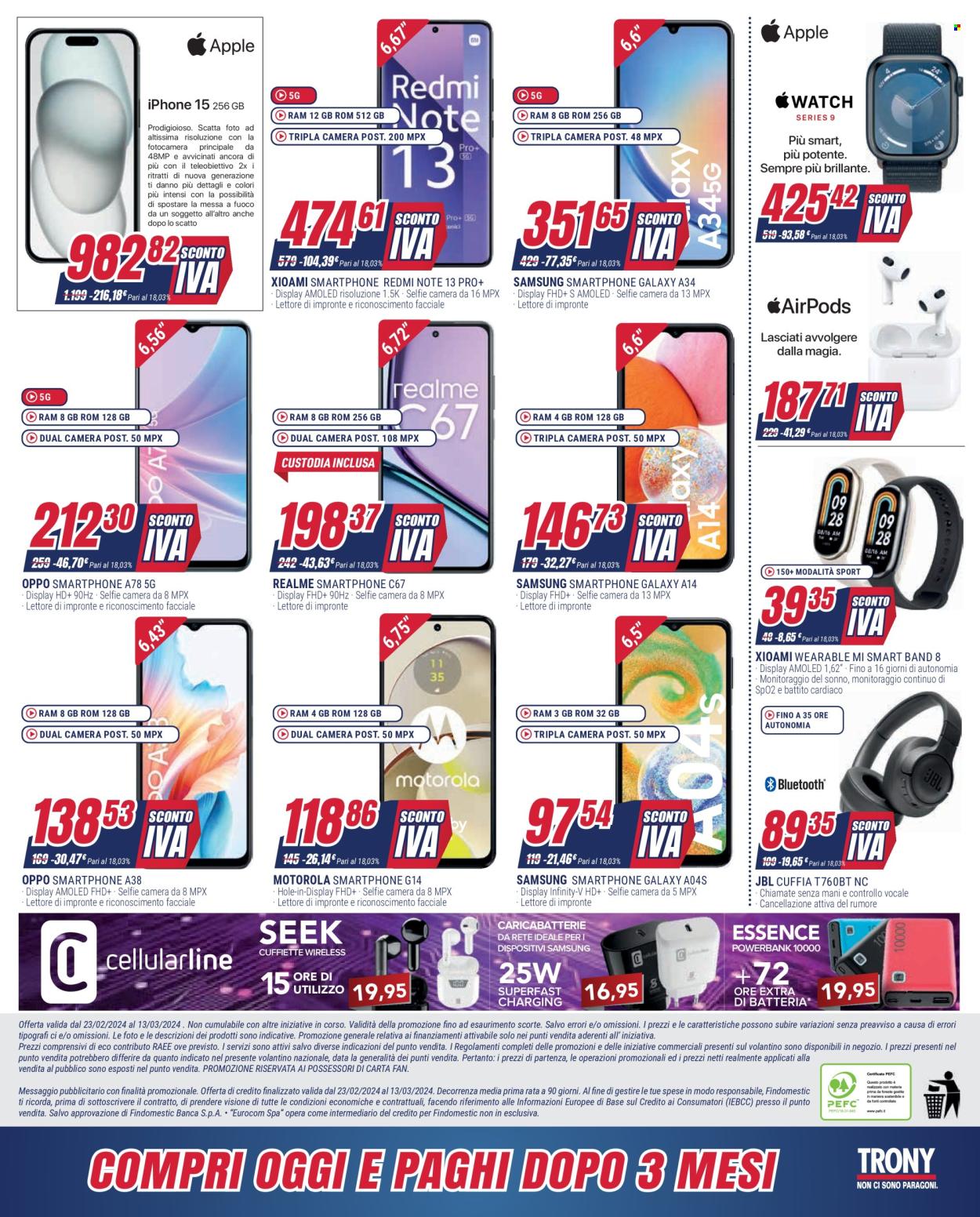 Volantino Trony - 23/2/2024 - 13/3/2024. Pagina 10