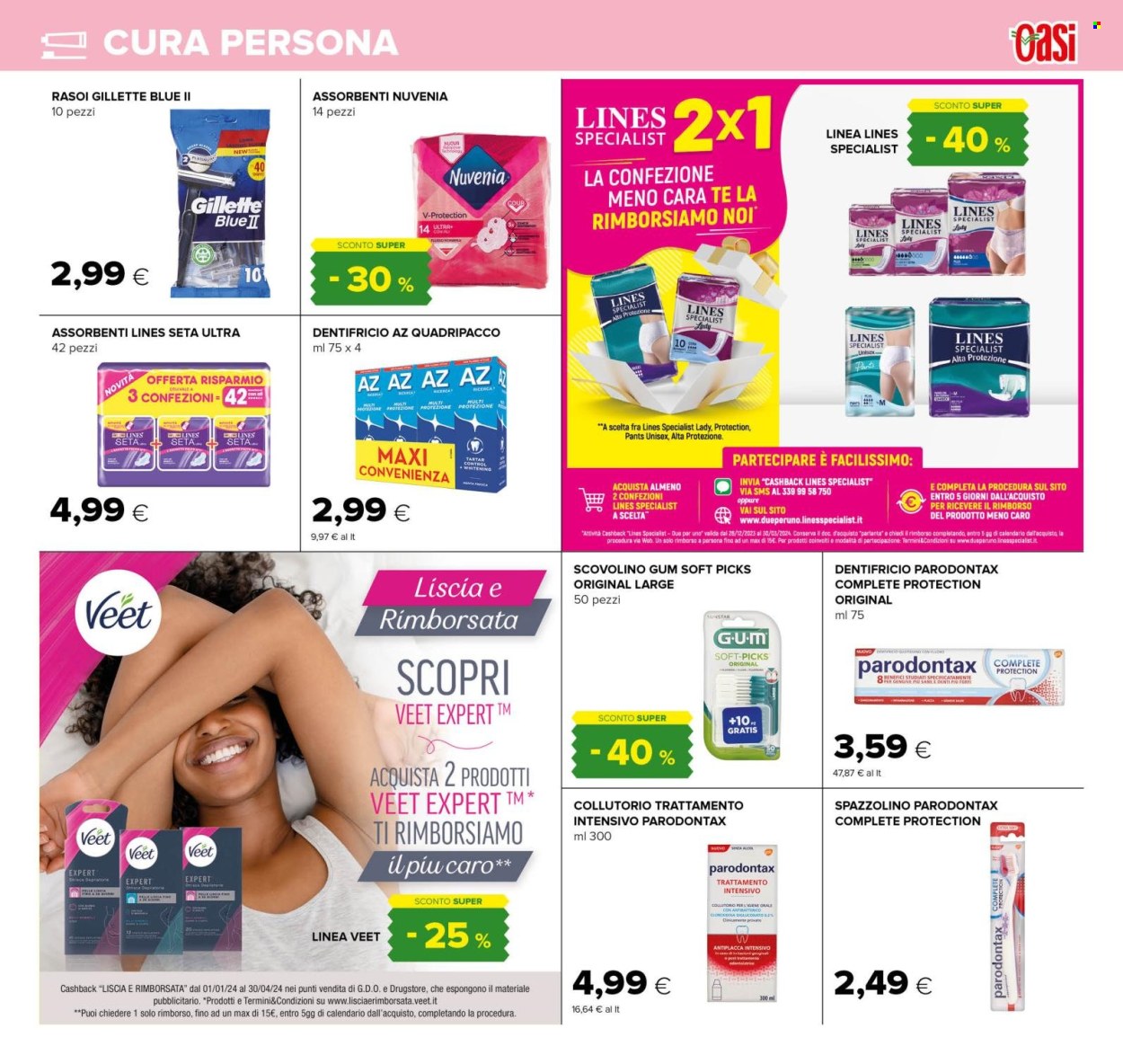 Volantino Oasi - 7/3/2024 - 20/3/2024. Pagina 25