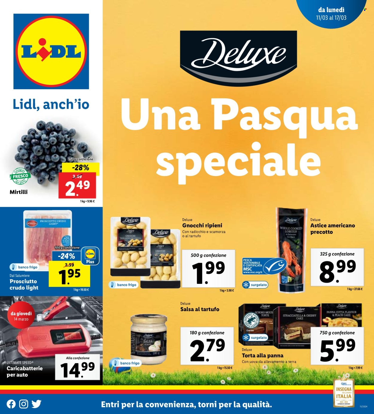 Volantino Lidl - 11/3/2024 - 17/3/2024. Pagina 1