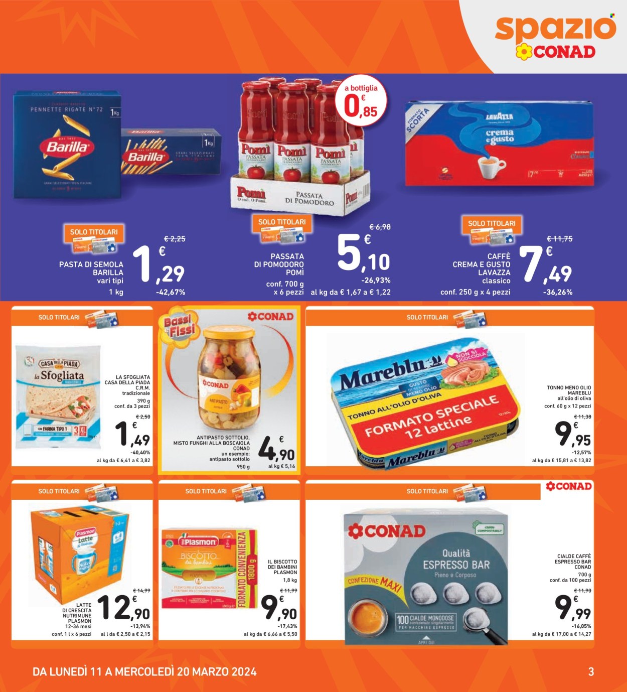 Volantino Spazio Conad - 11/3/2024 - 20/3/2024. Pagina 3