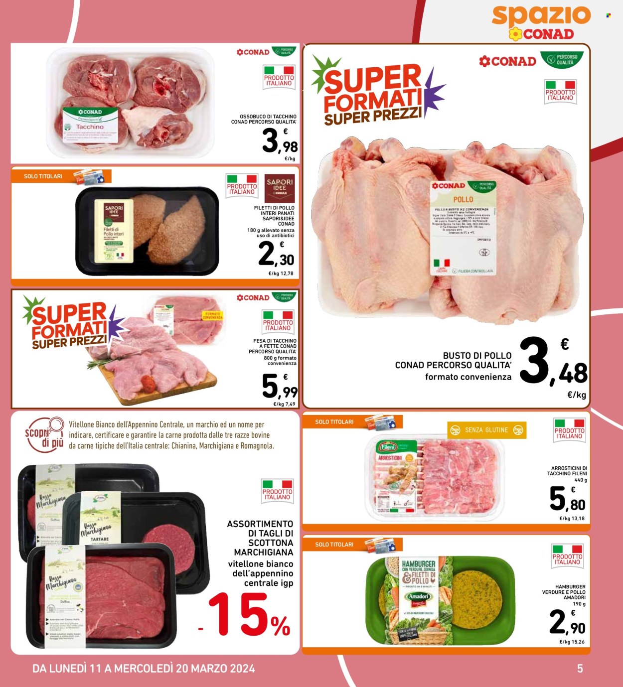 Volantino Spazio Conad - 11/3/2024 - 20/3/2024. Pagina 5