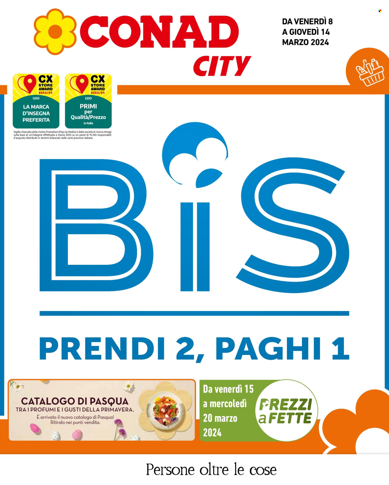 Leták Conad City - 8.3.2024 - 14.3.2024. Strana 1