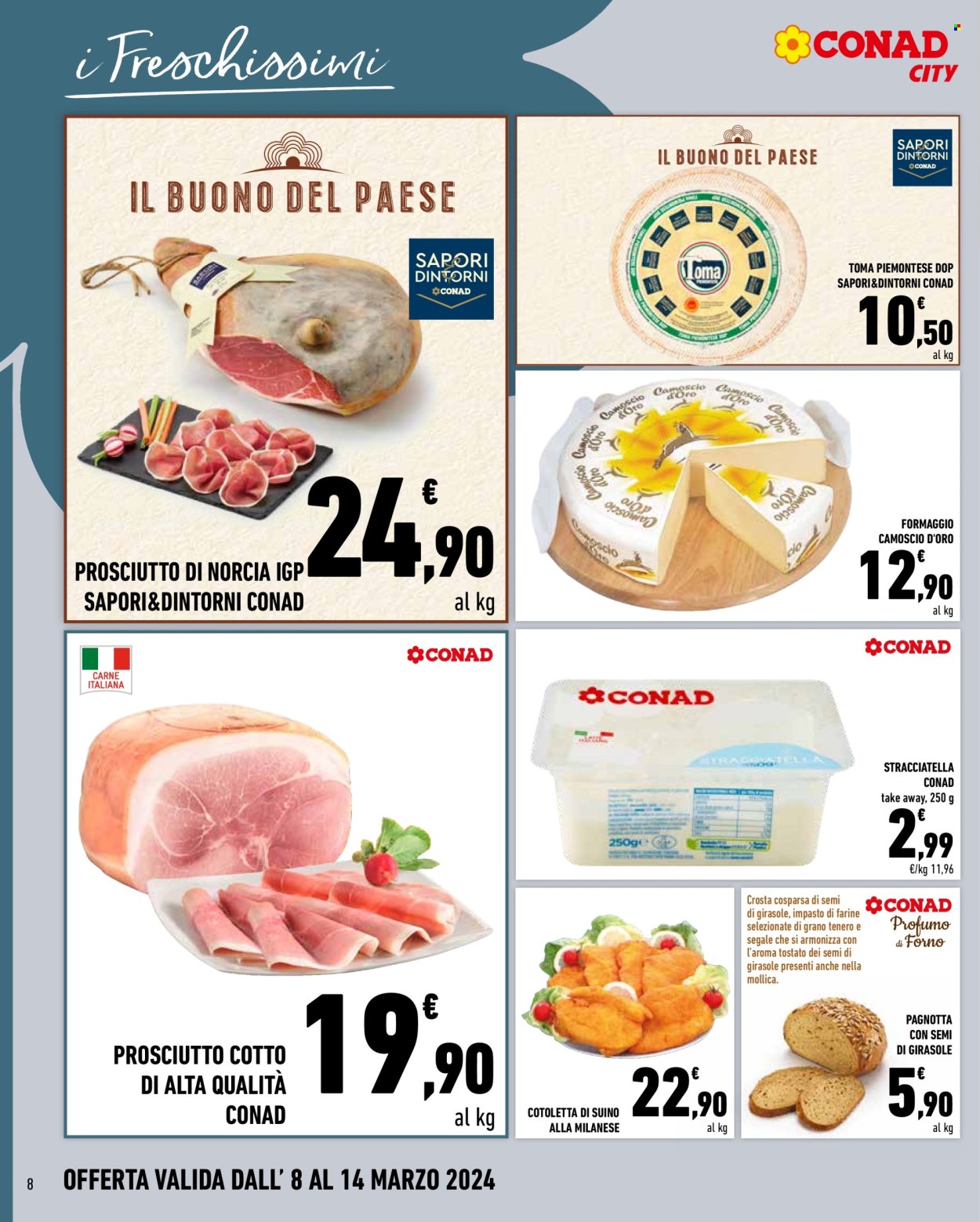 Leták Conad City - 8.3.2024 - 14.3.2024. Strana 8