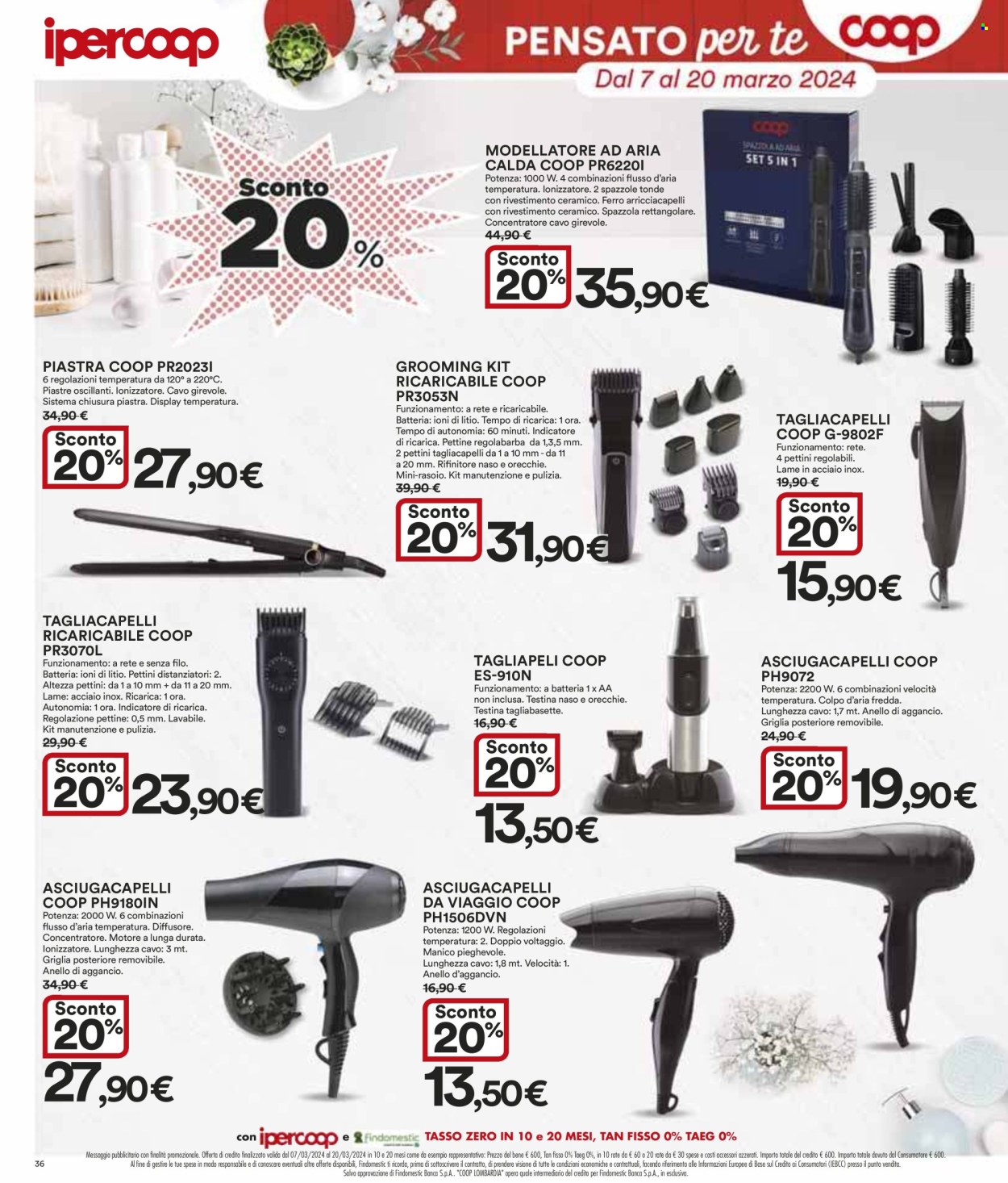 Volantino Coop - 7/3/2024 - 20/3/2024. Pagina 36