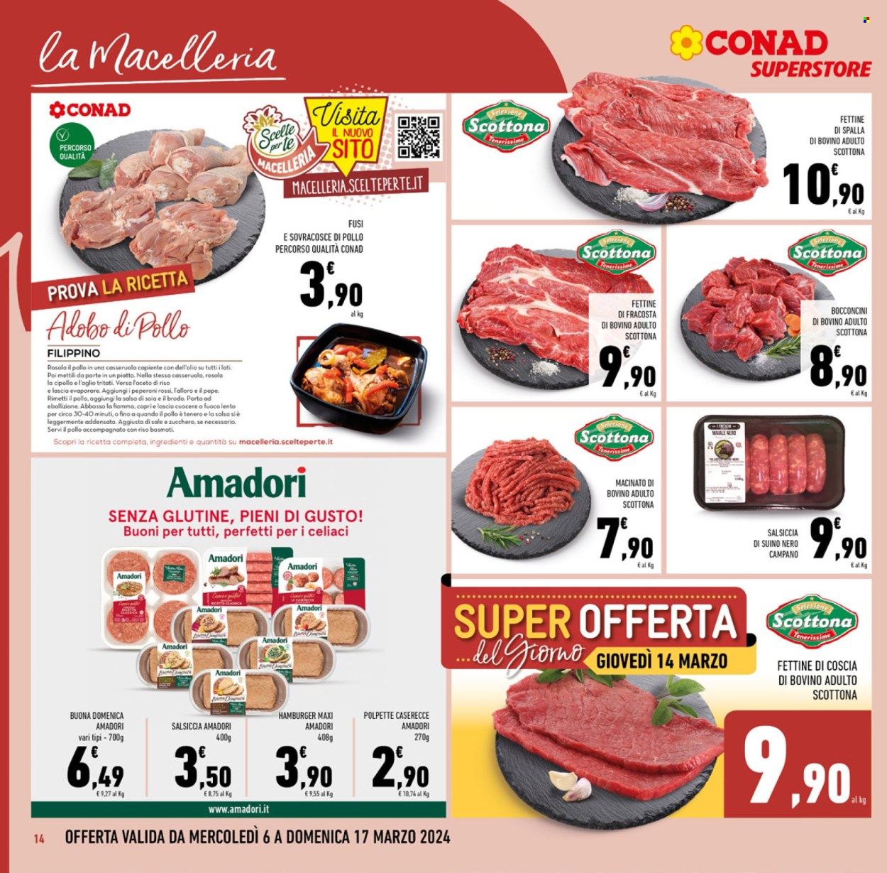 Volantino Conad Superstore - 6/3/2024 - 19/3/2024. Pagina 14