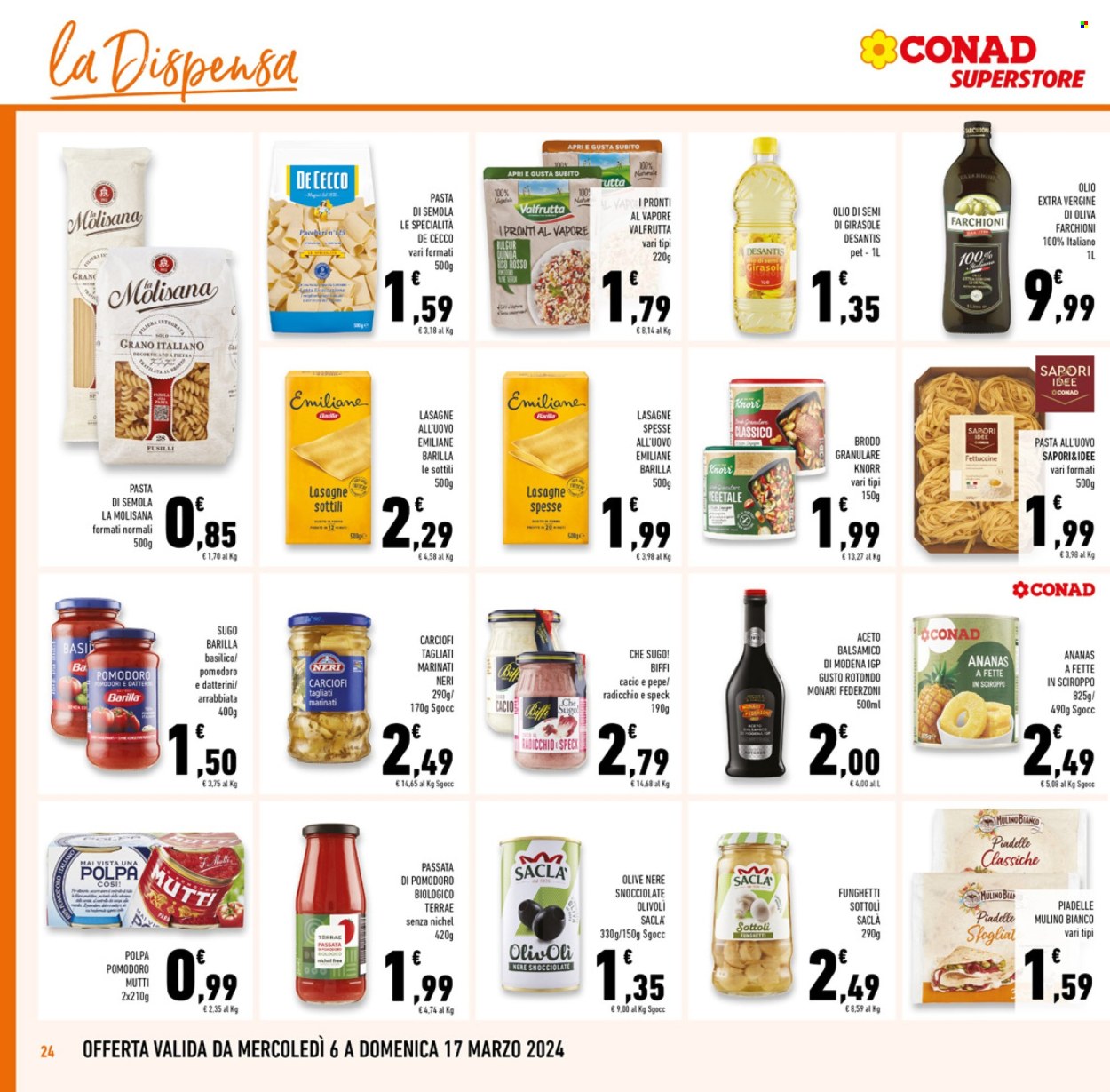 Volantino Conad Superstore - 6/3/2024 - 19/3/2024. Pagina 24