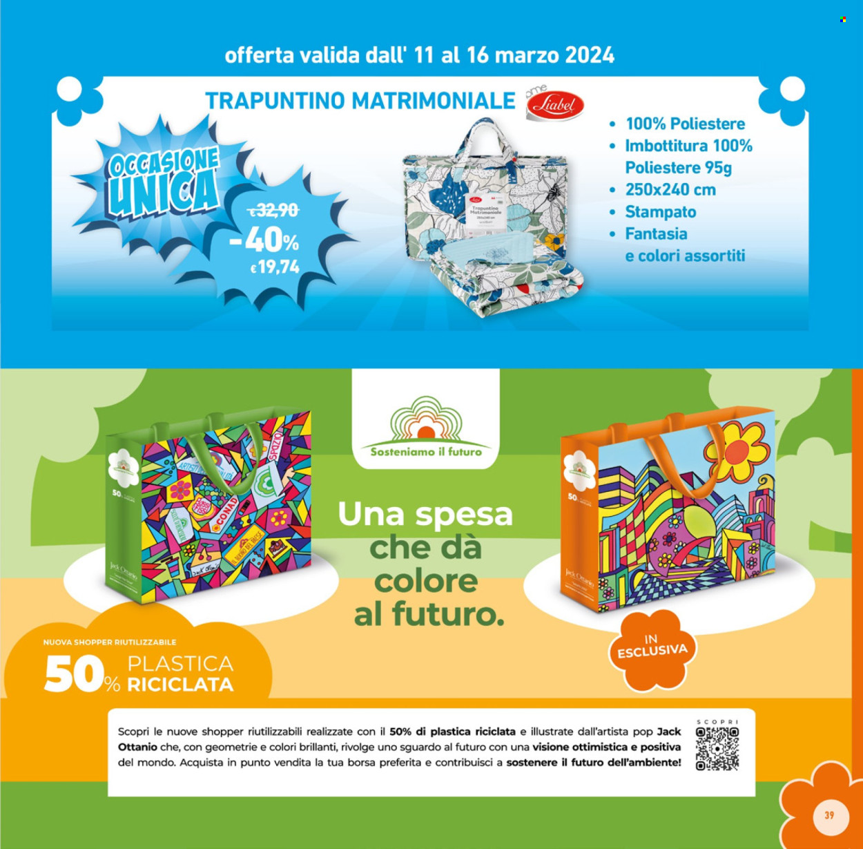 Volantino Conad Superstore - 6/3/2024 - 19/3/2024. Pagina 39