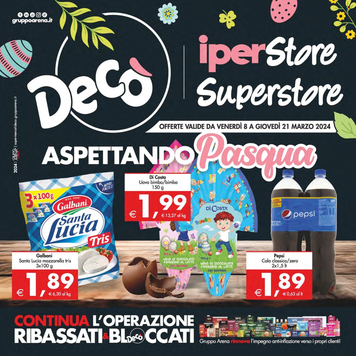 Volantino Deco - 8/3/2024 - 21/3/2024. Pagina 1