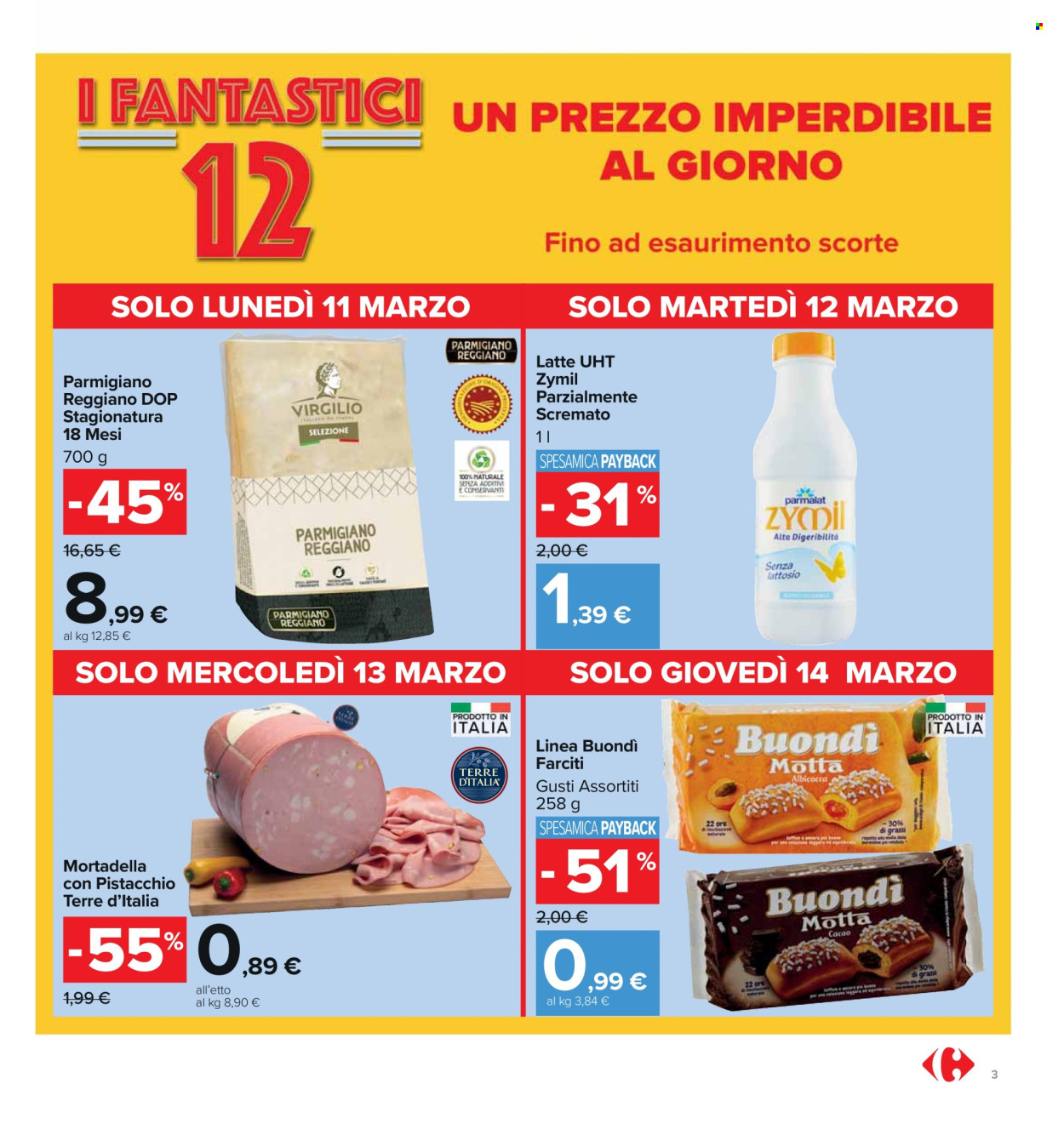 Volantino Carrefour - 7/3/2024 - 18/3/2024. Pagina 3