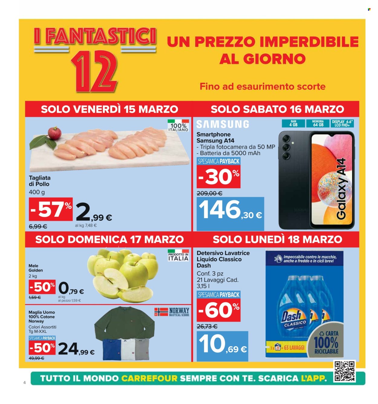 Volantino Carrefour - 7/3/2024 - 18/3/2024. Pagina 4