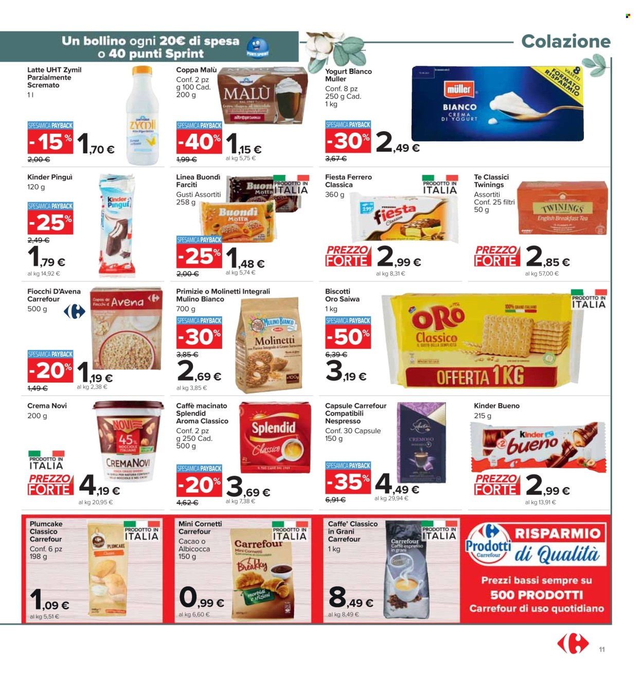 Volantino Carrefour - 7/3/2024 - 18/3/2024. Pagina 11