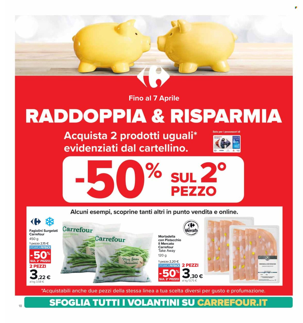 Volantino Carrefour - 7/3/2024 - 18/3/2024. Pagina 18