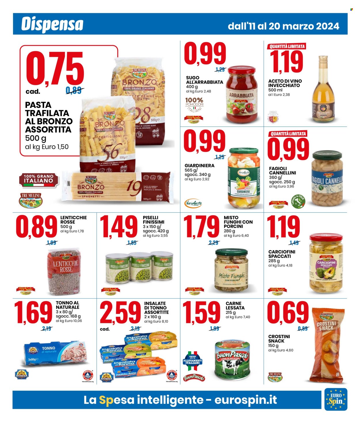 Volantino EuroSpin - 11/3/2024 - 20/3/2024. Pagina 3