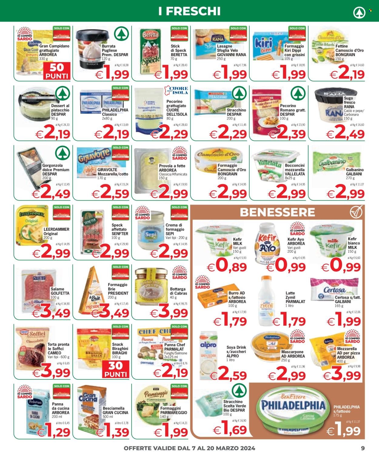 Leták Eurospar - 7.3.2024 - 20.3.2024. Strana 9