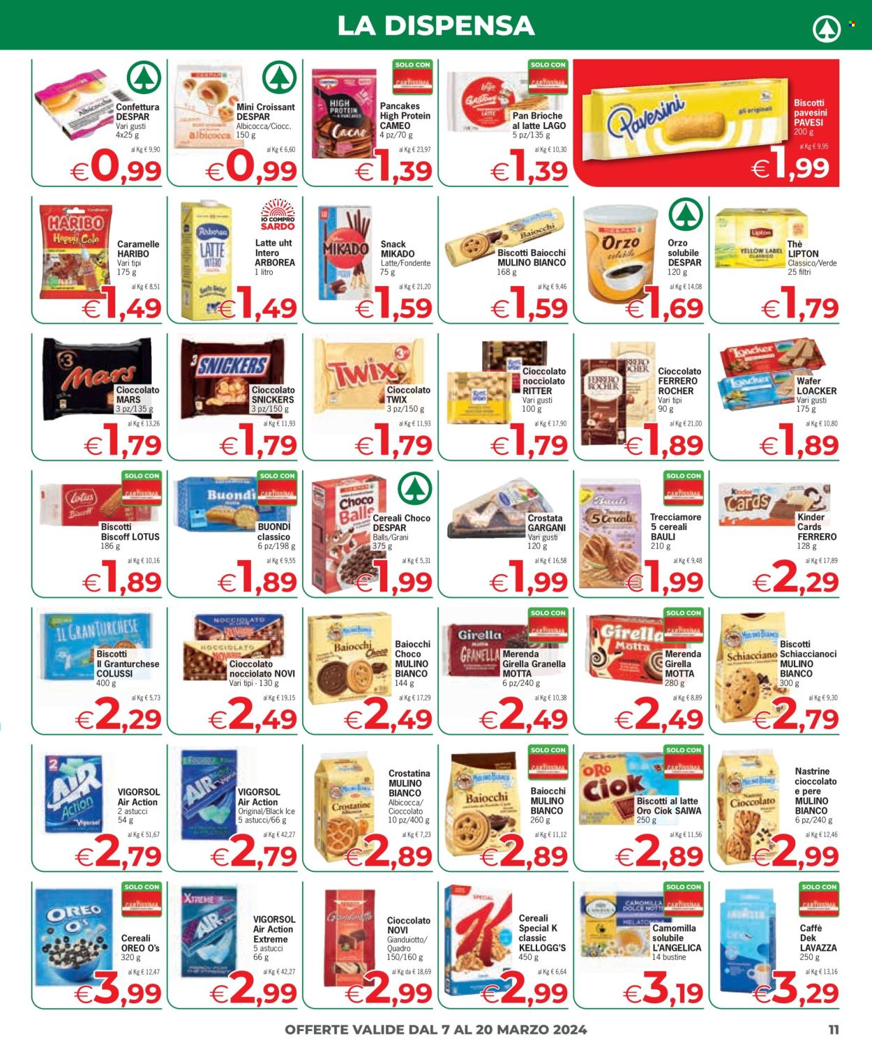 Volantino Eurospar - 7/3/2024 - 20/3/2024. Pagina 11