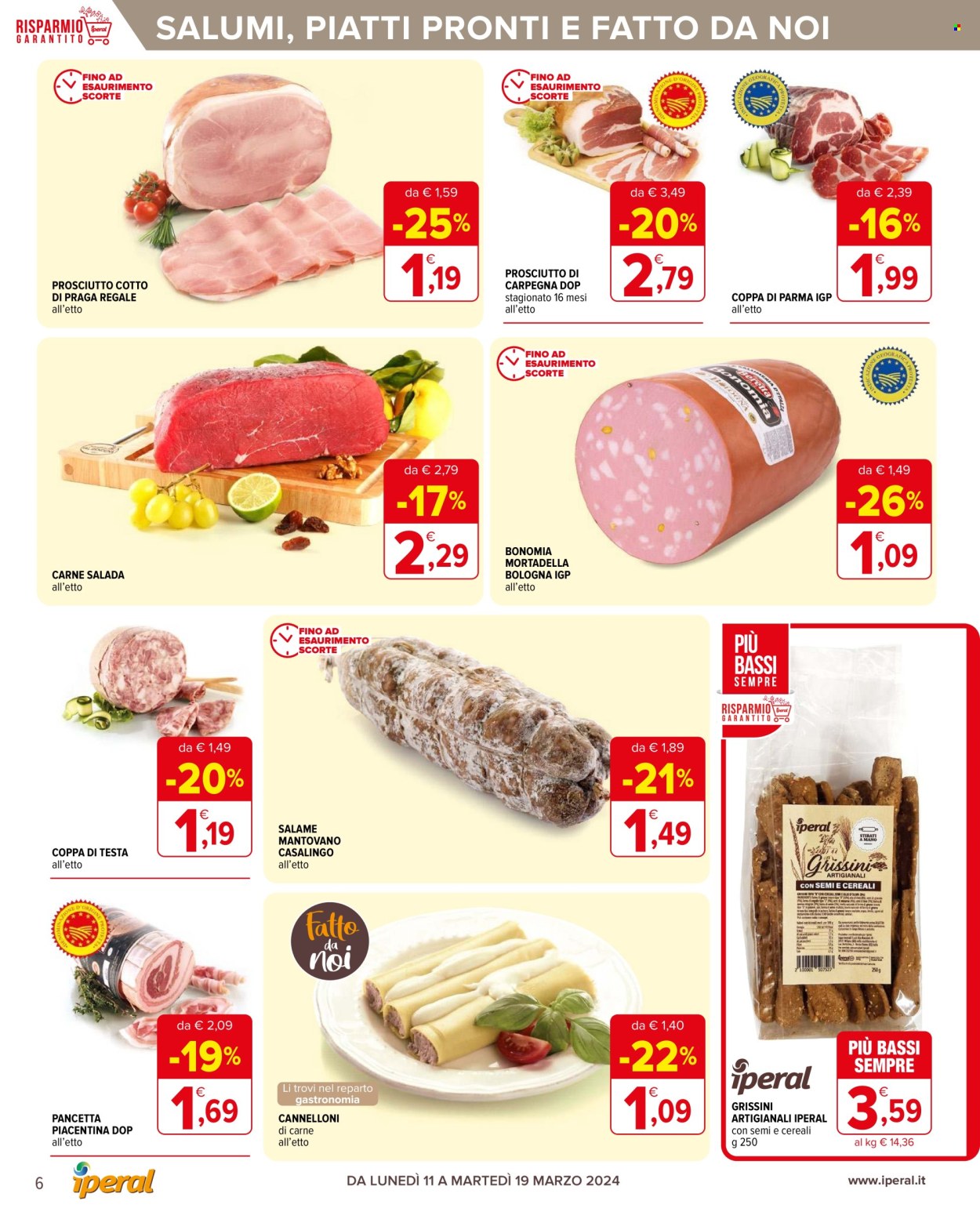 Volantino Iperal - 11/3/2024 - 19/3/2024. Pagina 6