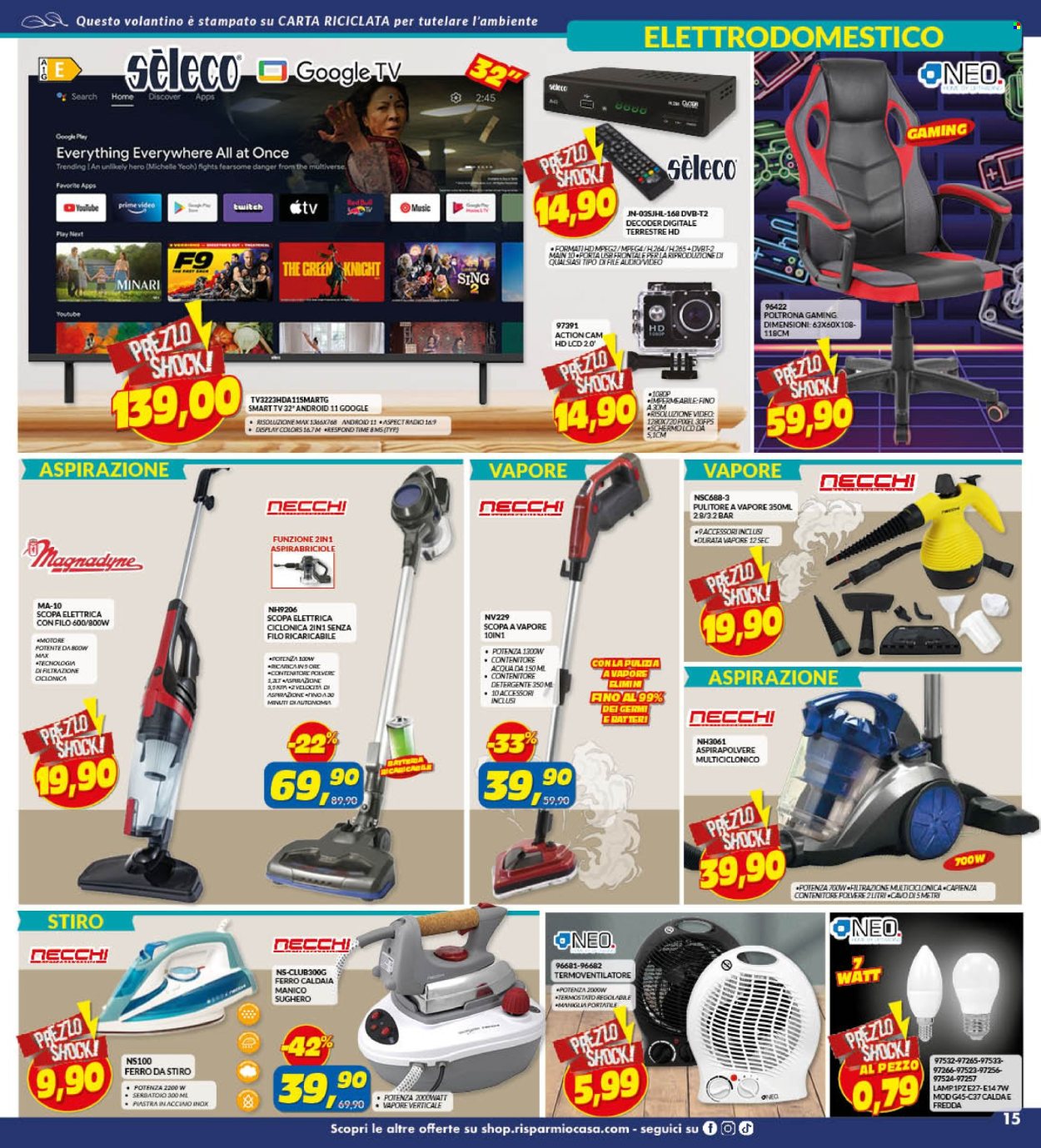 Volantino Risparmio Casa - 14/3/2024 - 23/3/2024. Pagina 15