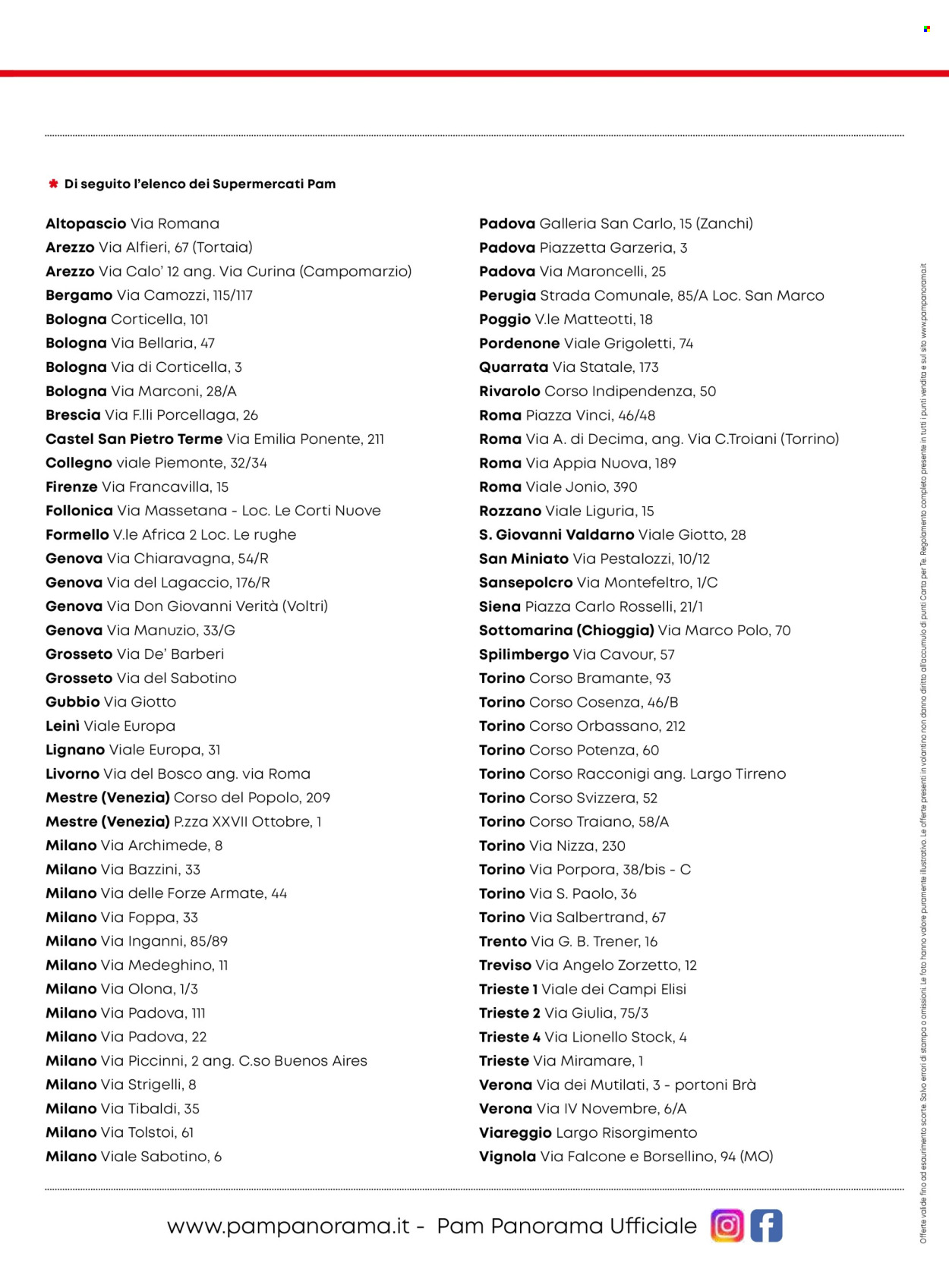 Volantino Pam Panorama - 11/3/2024 - 21/3/2024. Pagina 11