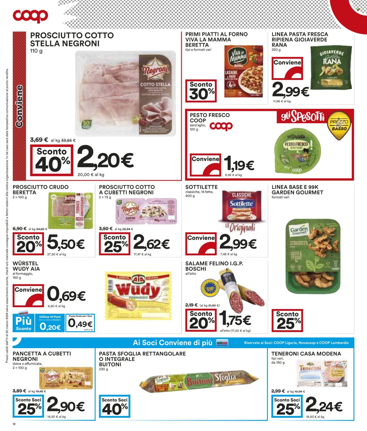 Leták Coop - 11.3.2024 - 20.3.2024. Strana 18