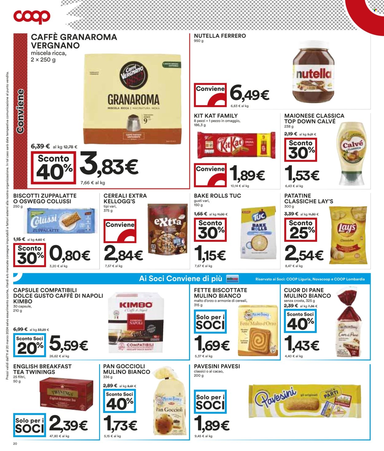 Leták Coop - 11.3.2024 - 20.3.2024. Strana 20