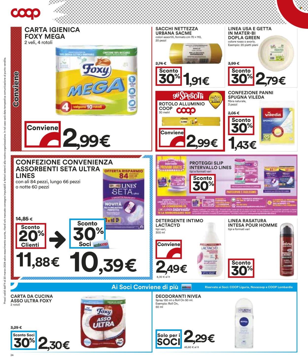 Leták Coop - 11.3.2024 - 20.3.2024. Strana 24