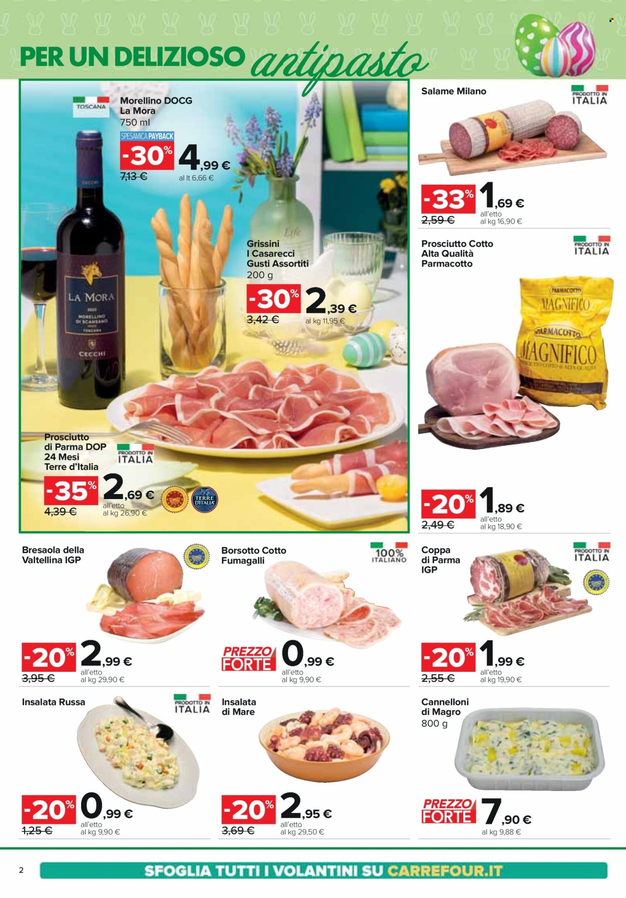 Volantino Carrefour - 14/3/2024 - 1/4/2024. Pagina 2
