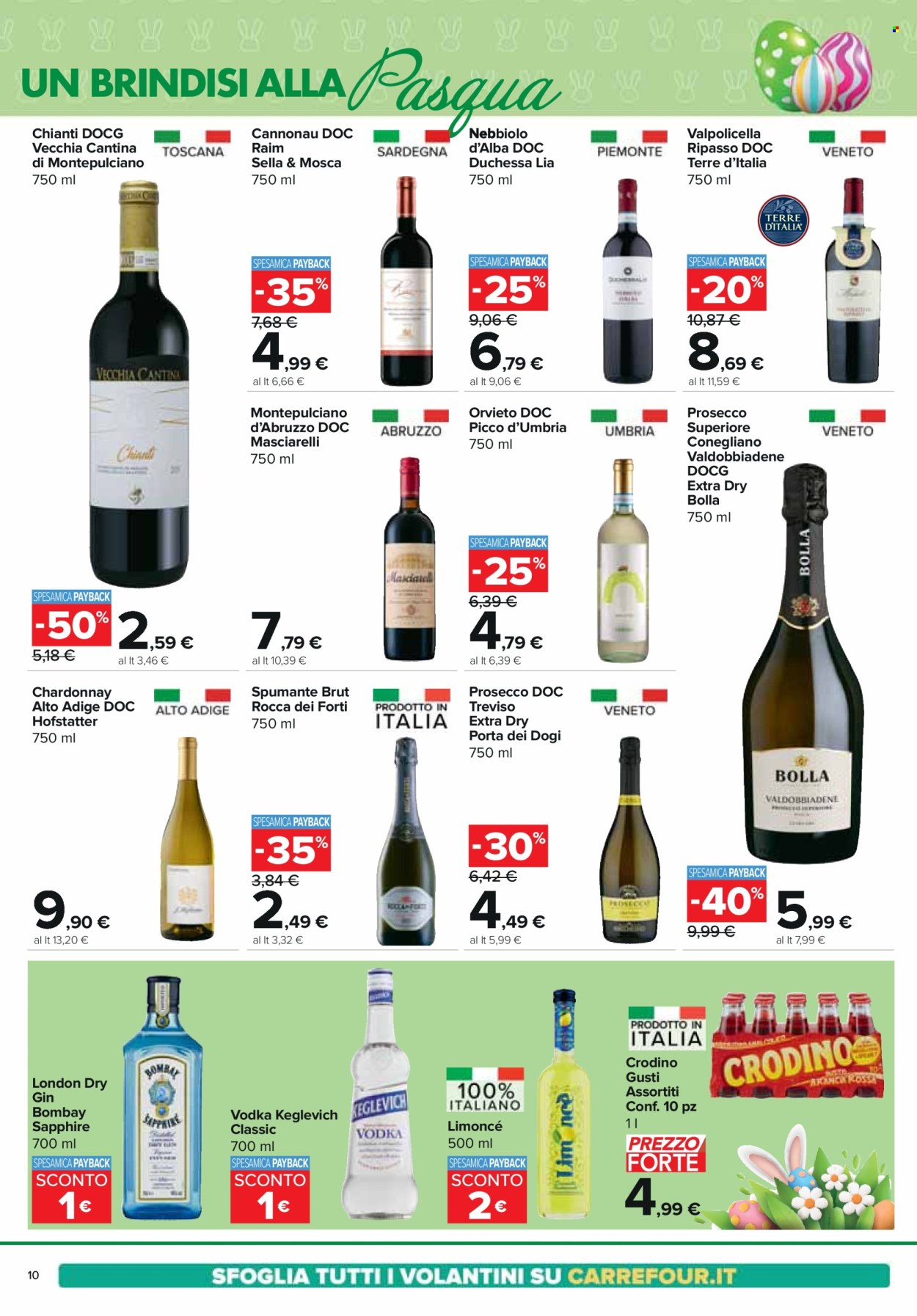 Volantino Carrefour - 14/3/2024 - 1/4/2024. Pagina 10