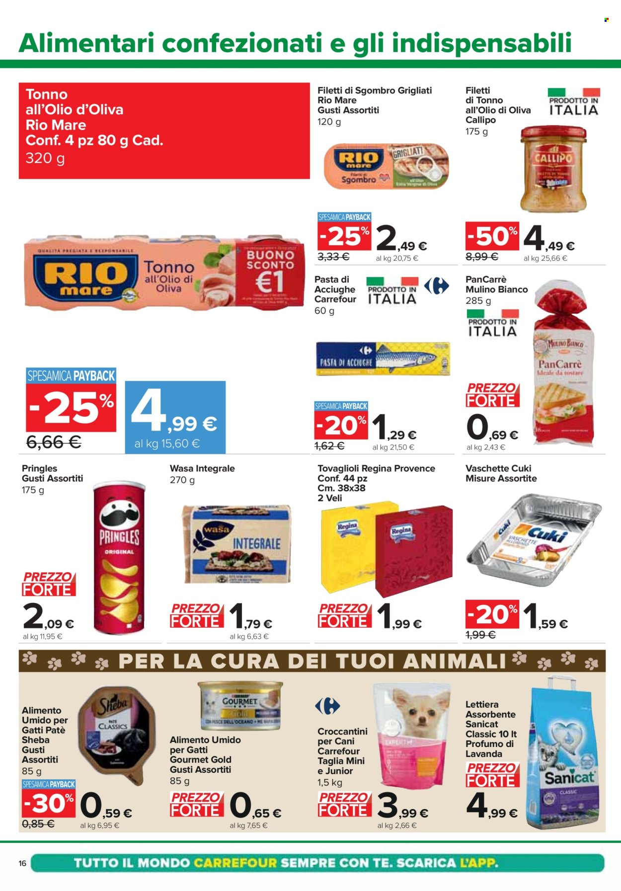 Volantino Carrefour - 14/3/2024 - 1/4/2024. Pagina 16