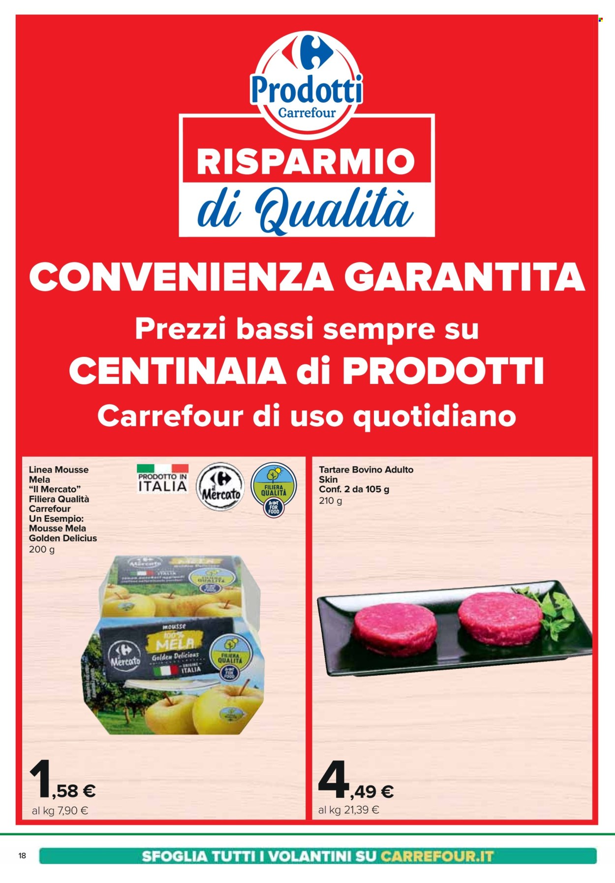 Volantino Carrefour - 14/3/2024 - 1/4/2024. Pagina 18