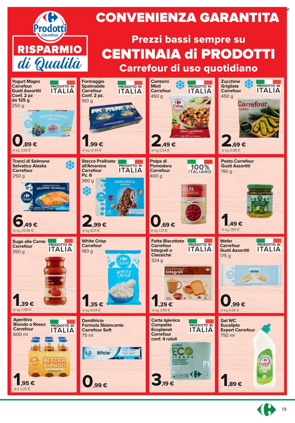 Volantino Carrefour - 14/3/2024 - 1/4/2024. Pagina 19