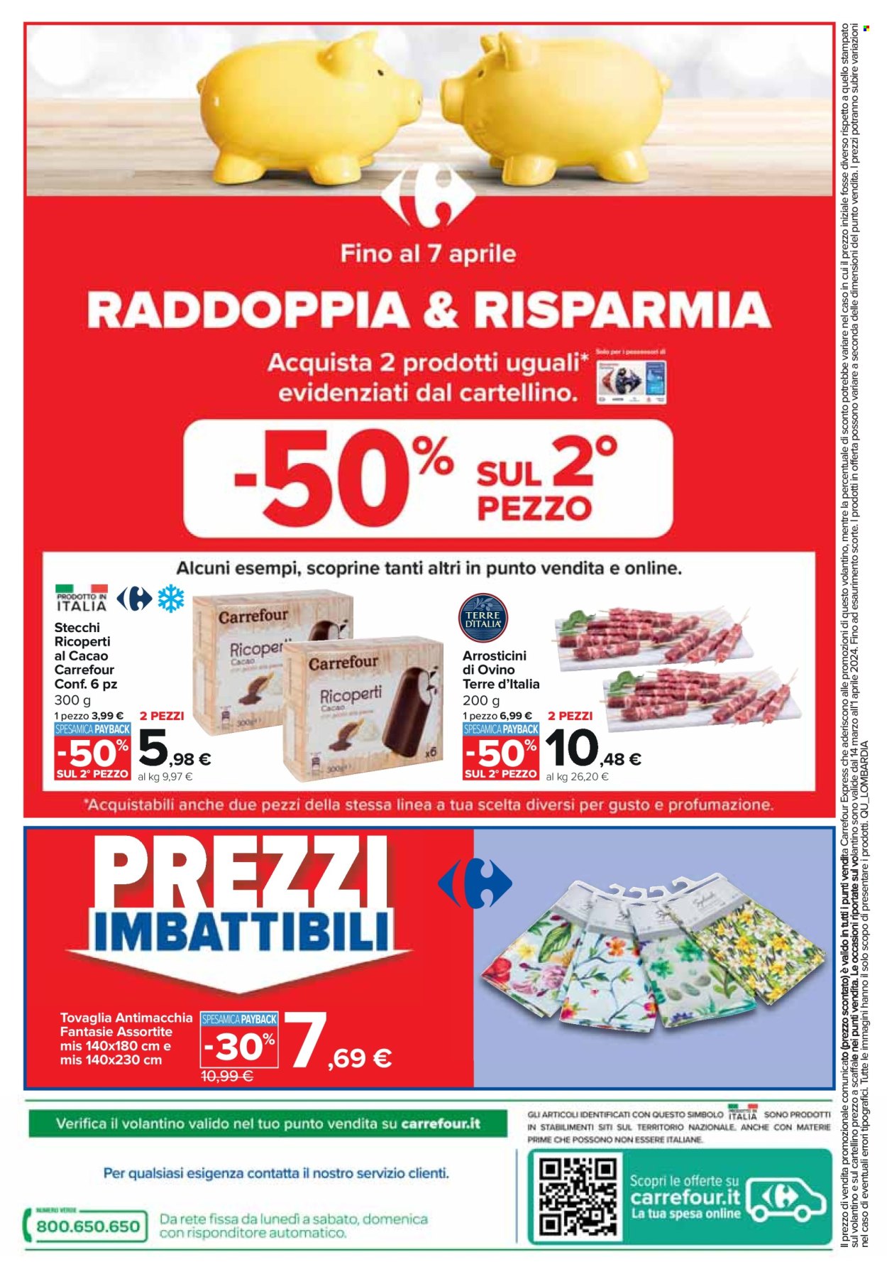 Volantino Carrefour - 14/3/2024 - 1/4/2024. Pagina 22