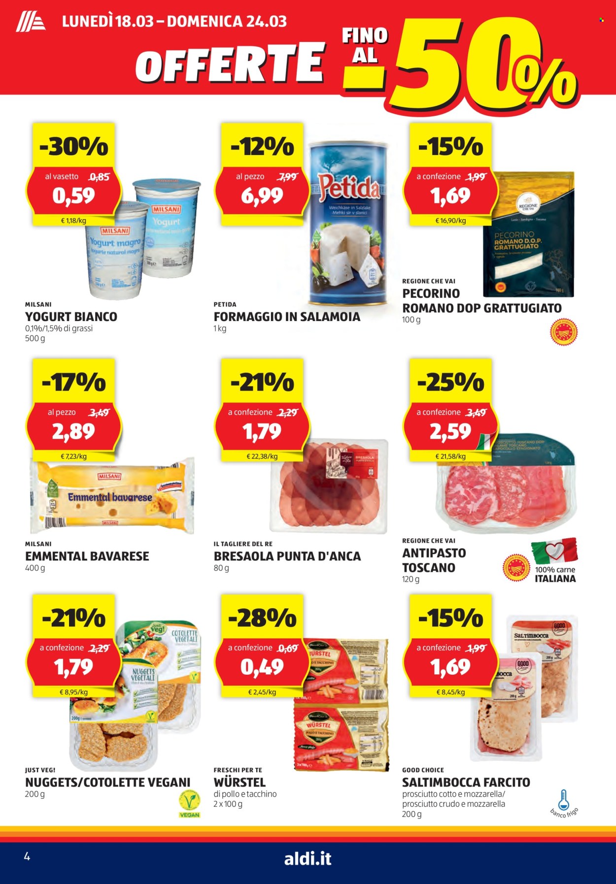 Volantino Aldi - 18/3/2024 - 24/3/2024. Pagina 4