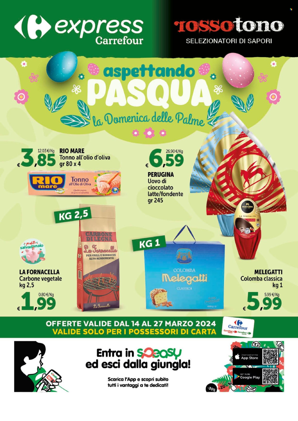 Leták Carrefour - 14.3.2024 - 27.3.2024. Strana 1