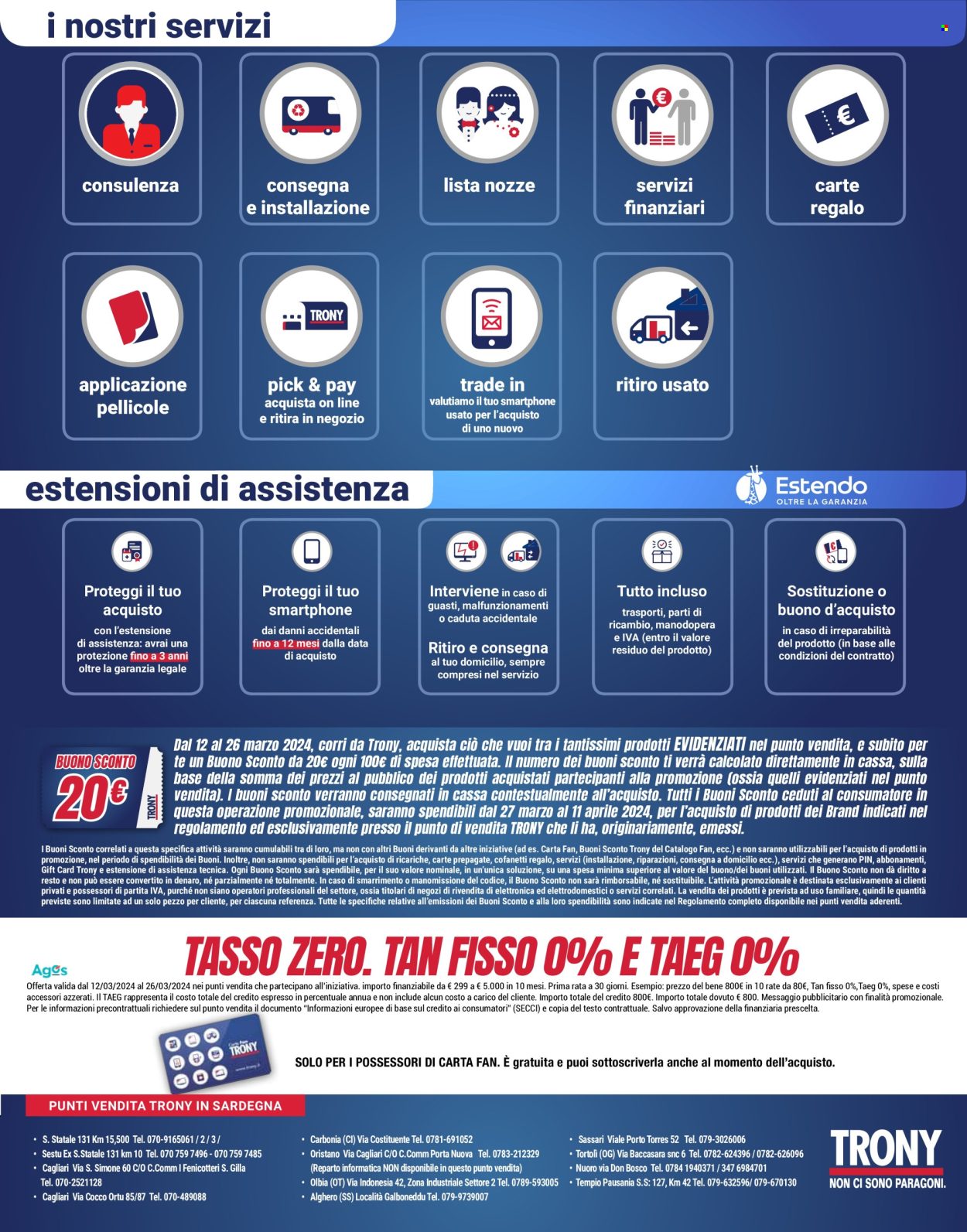 Volantino Trony - 12/3/2024 - 26/3/2024. Pagina 30