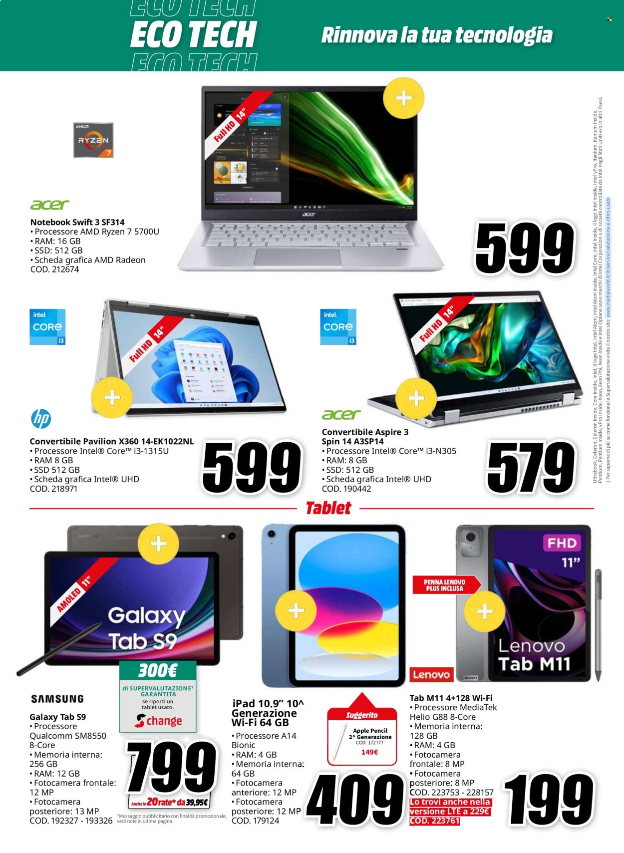 Volantino MediaWorld - 14/3/2024 - 24/3/2024. Pagina 10