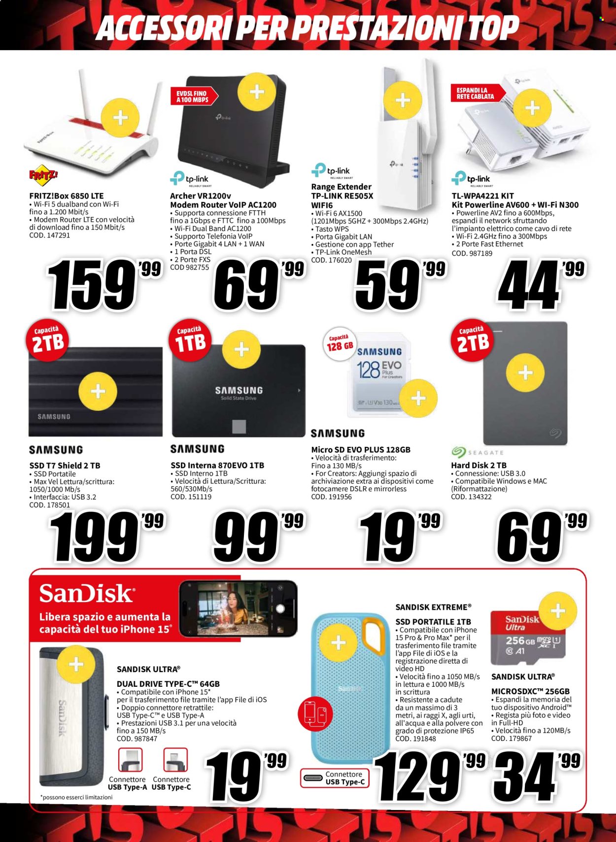 Volantino MediaWorld - 14/3/2024 - 20/3/2024. Pagina 3